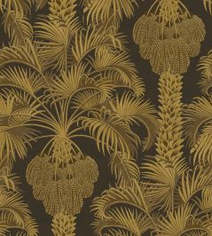 Hollywood Palm Wallpaper by Cole & Son Charcoal/Gold Hollywood Palm Wallpaper by Cole & Son Charcoal/Gold