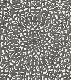 Medina Wallpaper by Cole & Son Soot/Snow Medina Wallpaper by Cole & Son Soot/Snow