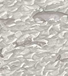 Melville Wallpaper by Cole & Son Black & White Melville Wallpaper by Cole & Son Black & White
