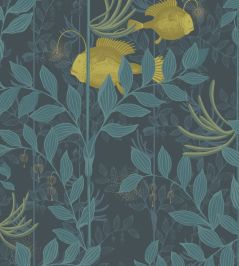 Nautilus Wallpaper by Cole & Son Dark Blue Nautilus Wallpaper by Cole & Son Dark Blue