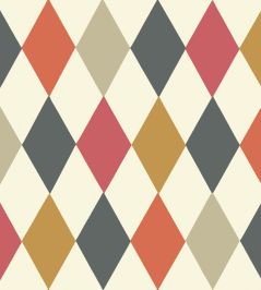 Punchinello Wallpaper by Cole & Son Multi-coloured Punchinello Wallpaper by Cole & Son Multi-coloured