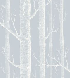 Woods Wallpaper by Cole & Son Powder Blue Woods Wallpaper by Cole & Son Powder Blue