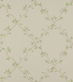Leaf Trellis Wallpaper by Colefax and Fowler Pale Green Leaf Trellis Wallpaper by Colefax and Fowler Pale Green