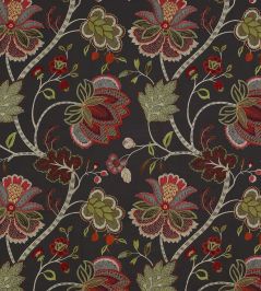 Baptista Linen Fabric by Colefax and Fowler Charcoal Baptista Linen Fabric by Colefax and Fowler Charcoal