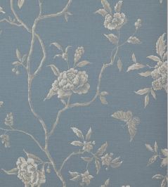 Swedish Tree Wallpaper by Colefax and Fowler Navy Swedish Tree Wallpaper by Colefax and Fowler Navy