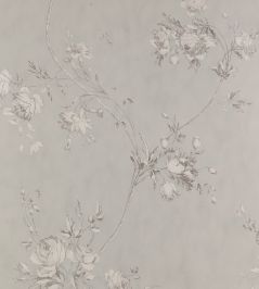 Darcy Wallpaper by Colefax and Fowler Grey Darcy Wallpaper by Colefax and Fowler Grey