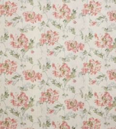 Meriden Fabric by Colefax And Fowler Pink/Green Meriden Fabric by Colefax And Fowler Pink/Green