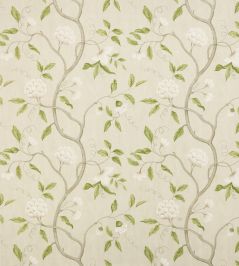 Snow Tree Fabric by Colefax And Fowler Silver Snow Tree Fabric by Colefax And Fowler Silver