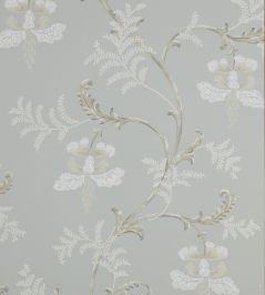 Bellflower Wallpaper by Colefax and Fowler Old Blue Bellflower Wallpaper by Colefax and Fowler Old Blue