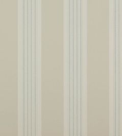 Tealby Stripe Wallpaper by Colefax And Fowler Beige / Blue Tealby Stripe Wallpaper by Colefax And Fowler Beige / Blue