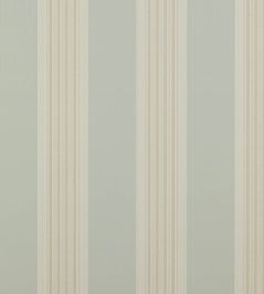 Tealby Stripe Wallpaper by Colefax And Fowler Aqua / Beige Tealby Stripe Wallpaper by Colefax And Fowler Aqua / Beige