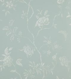 Delancey Wallpaper by Colefax and Fowler Aqua Delancey Wallpaper by Colefax and Fowler Aqua