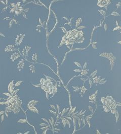Delancey Wallpaper by Colefax and Fowler Blue Delancey Wallpaper by Colefax and Fowler Blue