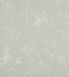 Delancey Wallpaper by Colefax and Fowler Silver Delancey Wallpaper by Colefax and Fowler Silver