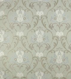Lombard Fabric by Colefax and Fowler Aqua Lombard Fabric by Colefax and Fowler Aqua