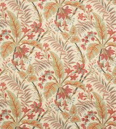 Paisley Leaf Fabric by Colefax and Fowler Tomato/Sienna Paisley Leaf Fabric by Colefax and Fowler Tomato/Sienna