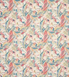 Coletta Fabric by Jane Churchill Red/Blue Coletta Fabric by Jane Churchill Red/Blue