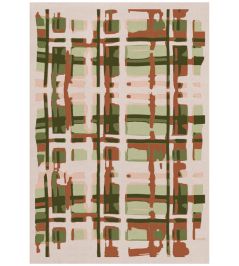 Collina Strada Plaid Rug by Layered Garden Pop Collina Strada Plaid Rug by Layered Garden Pop