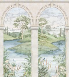 Colonnato Mural in Stone by Osborne & Little Stone Colonnato Mural in Stone by Osborne & Little Stone