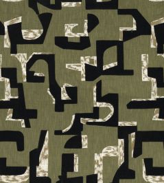Colorado Fabric by Casamance Vert Colorado Fabric by Casamance Vert