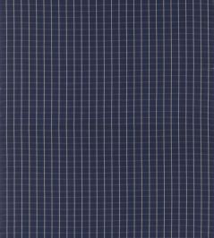 Compass Check Fabric by Mulberry Home Indigo Compass Check Fabric by Mulberry Home Indigo