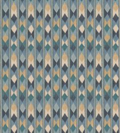 Compass Fabric by GP & J Baker Blue Compass Fabric by GP & J Baker Blue