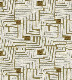 Composition Fabric by Casamance Olive Composition Fabric by Casamance Olive