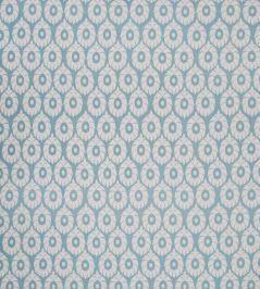 Conch Flower Fabric by Jim Thompson No.9 Sky Blue Conch Flower Fabric by Jim Thompson No.9 Sky Blue