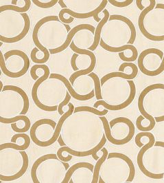Conundrum Fabric by Schumacher Biscuit Conundrum Fabric by Schumacher Biscuit
