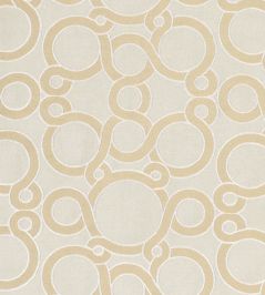 Conundrum Fabric by Schumacher Ice Milk Conundrum Fabric by Schumacher Ice Milk