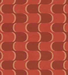 Copacabana Wallpaper by Tres Tintas Terracotta Copacabana Wallpaper by Tres Tintas Terracotta
