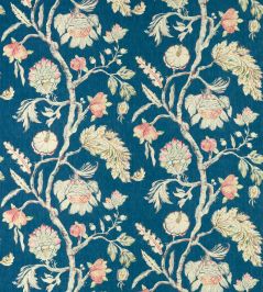 Copes Trail Fabric by Zoffany Como Blue Copes Trail Fabric by Zoffany Como Blue