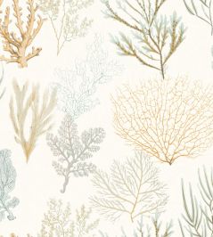 Corail Wallpaper by Casadeco Jaune Corail Wallpaper by Casadeco Jaune