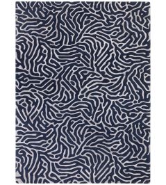 Coral Rug by Asiatic Blue Coral Rug by Asiatic Blue