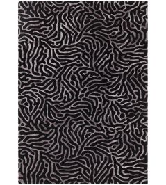 Coral Rug by Asiatic Gunmetal Coral Rug by Asiatic Gunmetal