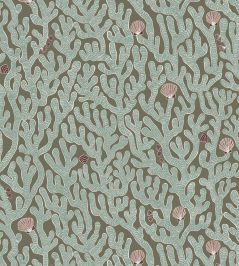 Coral Wallpaper by Josephine Munsey Osney Blue Coral Wallpaper by Josephine Munsey Osney Blue