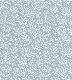 Coral Wallpaper by Langelid Von Bromssen Faded Denim Coral Wallpaper by Langelid Von Bromssen Faded Denim