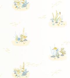 Coral Reef Wallpaper by Casadeco Vert Aqua Coral Reef Wallpaper by Casadeco Vert Aqua