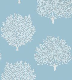 Coraline Wallpaper by Sanderson Marine Coraline Wallpaper by Sanderson Marine