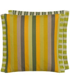 Cork Street Stripe Cushion 43 x 43cm by Designers Guild Natural Cork Street Stripe Cushion 43 x 43cm by Designers Guild Natural