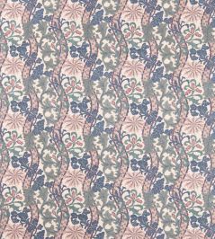 Cornflower Embroidery Fabric by Morris & Co Indigo/Plum Cornflower Embroidery Fabric by Morris & Co Indigo/Plum