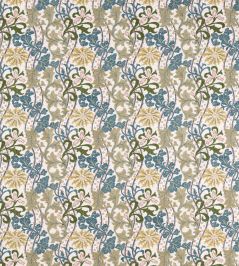 Cornflower Embroidery Fabric by Morris & Co Lemon/Nettle Cornflower Embroidery Fabric by Morris & Co Lemon/Nettle