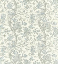 Coromandel Weave Fabric by Zoffany Blue Stone Coromandel Weave Fabric by Zoffany Blue Stone