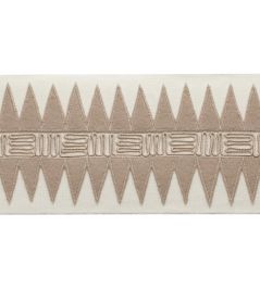 Corrales Applique Border Trimming by Samuel & Sons White Sands Corrales Applique Border Trimming by Samuel & Sons White Sands