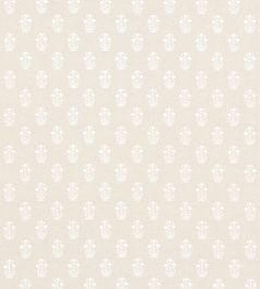 Corwin Fabric by Thibaut White on Natural Corwin Fabric by Thibaut White on Natural