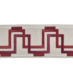 Cosimo Embroidered Braid 66mm Trimming by Houles Granato Cosimo Embroidered Braid 66mm Trimming by Houles Granato