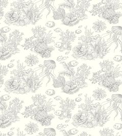 Cote Sauvage Wallpaper by Casadeco Gris Mouette Cote Sauvage Wallpaper by Casadeco Gris Mouette