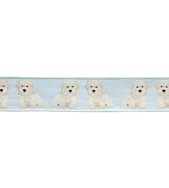 Coton De Tulear Border Trimming by Samuel & Sons Wedgewood Coton De Tulear Border Trimming by Samuel & Sons Wedgewood