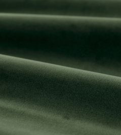 Cotton Velvet Performance Fabric by Zoffany Deep Moss Cotton Velvet Performance Fabric by Zoffany Deep Moss