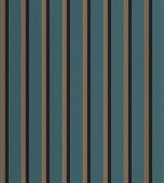 Country Club Wallpaper by Casadeco Bleu Paon Country Club Wallpaper by Casadeco Bleu Paon